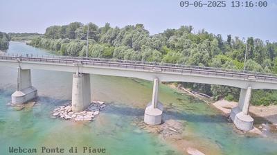 immagine della webcam nei dintorni di Portogruaro: webcam Ponte di Piave