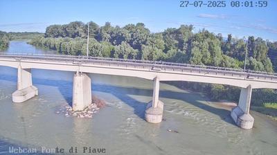 immagine della webcam nei dintorni di Crepaldo: webcam Ponte di Piave