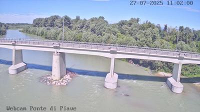 immagine della webcam nei dintorni di Casarsa della Delizia: webcam Ponte di Piave