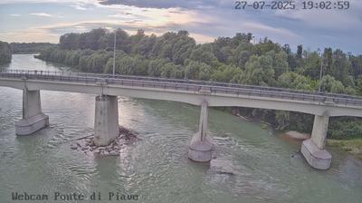 immagine della webcam nei dintorni di Pordenone: webcam Ponte di Piave