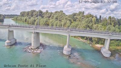 immagine della webcam nei dintorni di Pordenone: webcam Ponte di Piave