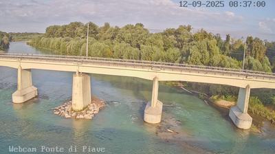 immagine della webcam nei dintorni di Cortellazzo: webcam Ponte di Piave