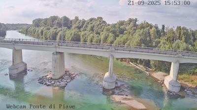 immagine della webcam nei dintorni di Noventa di Piave: webcam Ponte di Piave