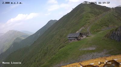 immagine della webcam nei dintorni di Cima Bianca: webcam Lizzola