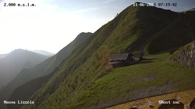 immagine della webcam nei dintorni di Cima Bianca: webcam Lizzola