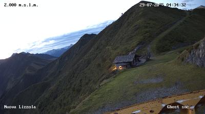 immagine della webcam nei dintorni di Piateda: webcam Valbondione