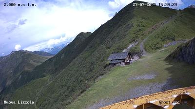 immagine della webcam nei dintorni di Bianzone: webcam Valbondione