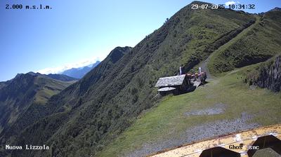 immagine della webcam nei dintorni di Spiazzi di Gromo: webcam Lizzola