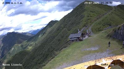 immagine della webcam nei dintorni di Lizzola: webcam Valbondione