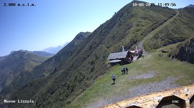 immagine della webcam nei dintorni di Schilpario: webcam Lizzola