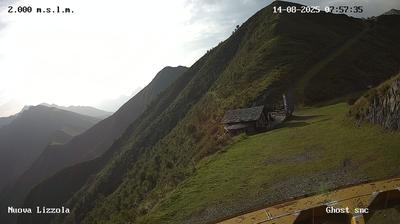 immagine della webcam nei dintorni di Dosso Pasò: webcam Valbondione