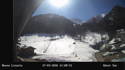 immagine della webcam nei dintorni di Dosso Pasò: webcam Valbondione