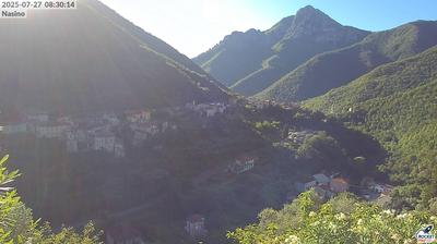 immagine della webcam nei dintorni di Mendatica: webcam Nasino