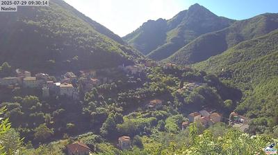 immagine della webcam nei dintorni di Chiusanico: webcam Nasino