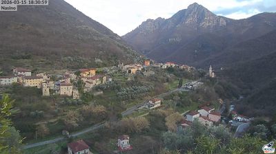 immagine della webcam nei dintorni di Borghetto d'Arroscia: webcam Nasino