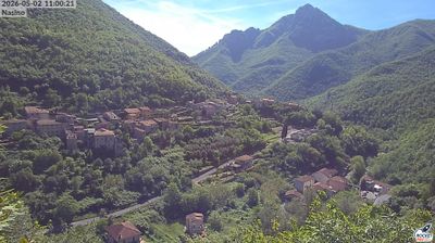 immagine della webcam nei dintorni di Monesi di Triora: webcam Nasino