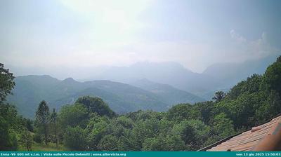 immagine della webcam nei dintorni di Valli del Pasubio: webcam Torrebelvicino