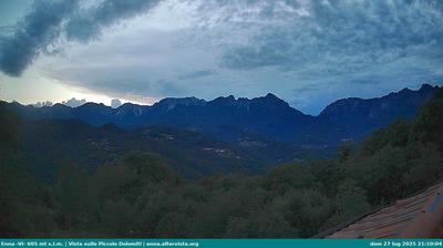 immagine della webcam nei dintorni di Valli del Pasubio: webcam Torrebelvicino