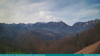 immagine della webcam nei dintorni di Laghi: webcam Torrebelvicino