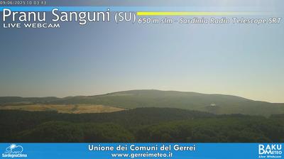 immagine della webcam nei dintorni di Sant'Andrea Frius: webcam Silius