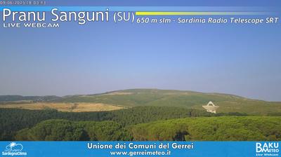 immagine della webcam nei dintorni di Serri: webcam Silius