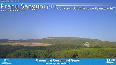 immagine della webcam nei dintorni di Serri: webcam Silius