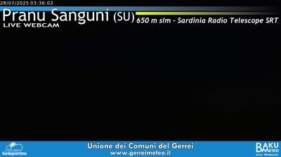 immagine della webcam nei dintorni di Sant'Andrea Frius: webcam Silius