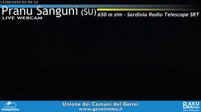 immagine della webcam nei dintorni di Serri: webcam Silius