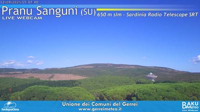 immagine della webcam nei dintorni di Sant'Andrea Frius: webcam Silius