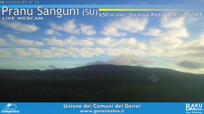 immagine della webcam nei dintorni di Armungia: webcam Silius