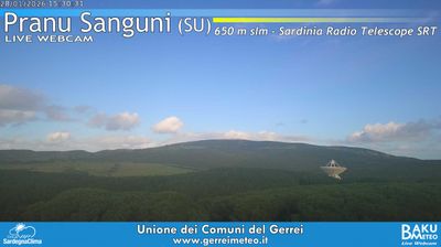 immagine della webcam nei dintorni di Serri: webcam Silius