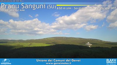 immagine della webcam nei dintorni di Armungia: webcam Silius