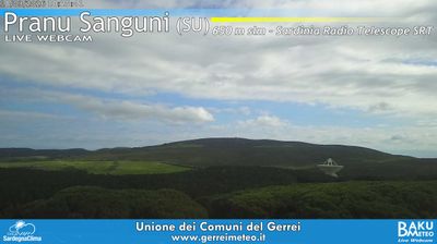 immagine della webcam nei dintorni di Villanova Tulo: webcam Silius