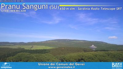 immagine della webcam nei dintorni di Sant'Andrea Frius: webcam Silius