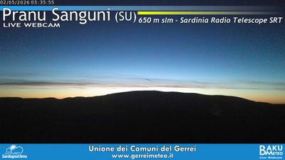 immagine della webcam nei dintorni di Villaputzu: webcam Silius
