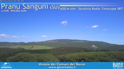 immagine della webcam nei dintorni di Ballao: webcam Silius