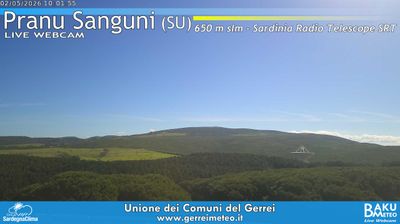 immagine della webcam nei dintorni di Villanova Tulo: webcam Silius