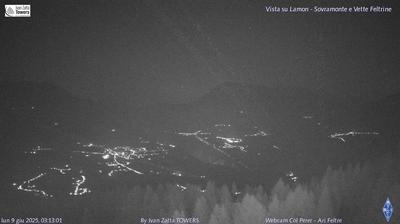 immagine della webcam nei dintorni di Castello Tesino: webcam Lamon