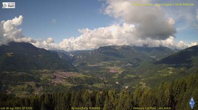 immagine della webcam nei dintorni di Seren del Grappa: webcam Lamon