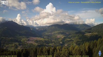 immagine della webcam nei dintorni di Sovramonte: webcam Lamon