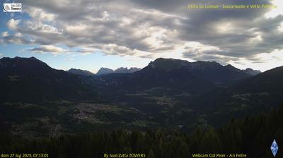 immagine della webcam nei dintorni di Segusino: webcam Lamon