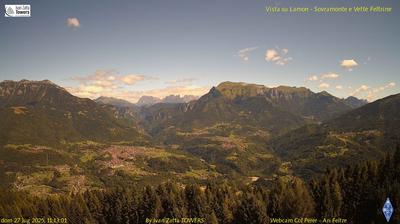 immagine della webcam nei dintorni di Campomulo: webcam Lamon