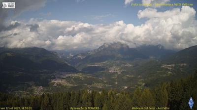 immagine della webcam nei dintorni di Arsiè: webcam Lamon