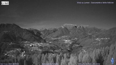 immagine della webcam nei dintorni di Borgo Valsugana: webcam Lamon