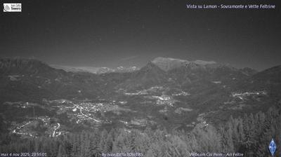 immagine della webcam nei dintorni di Arsiè: webcam Lamon