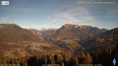 immagine della webcam nei dintorni di Segusino: webcam Lamon