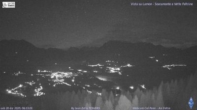immagine della webcam nei dintorni di Foza: webcam Lamon