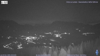 immagine della webcam nei dintorni di Arsiè: webcam Lamon