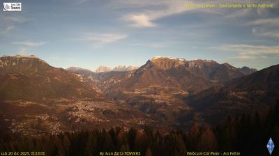 immagine della webcam nei dintorni di Cismon del Grappa: webcam Lamon