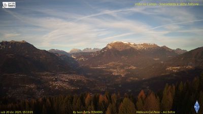 immagine della webcam nei dintorni di Seren del Grappa: webcam Lamon